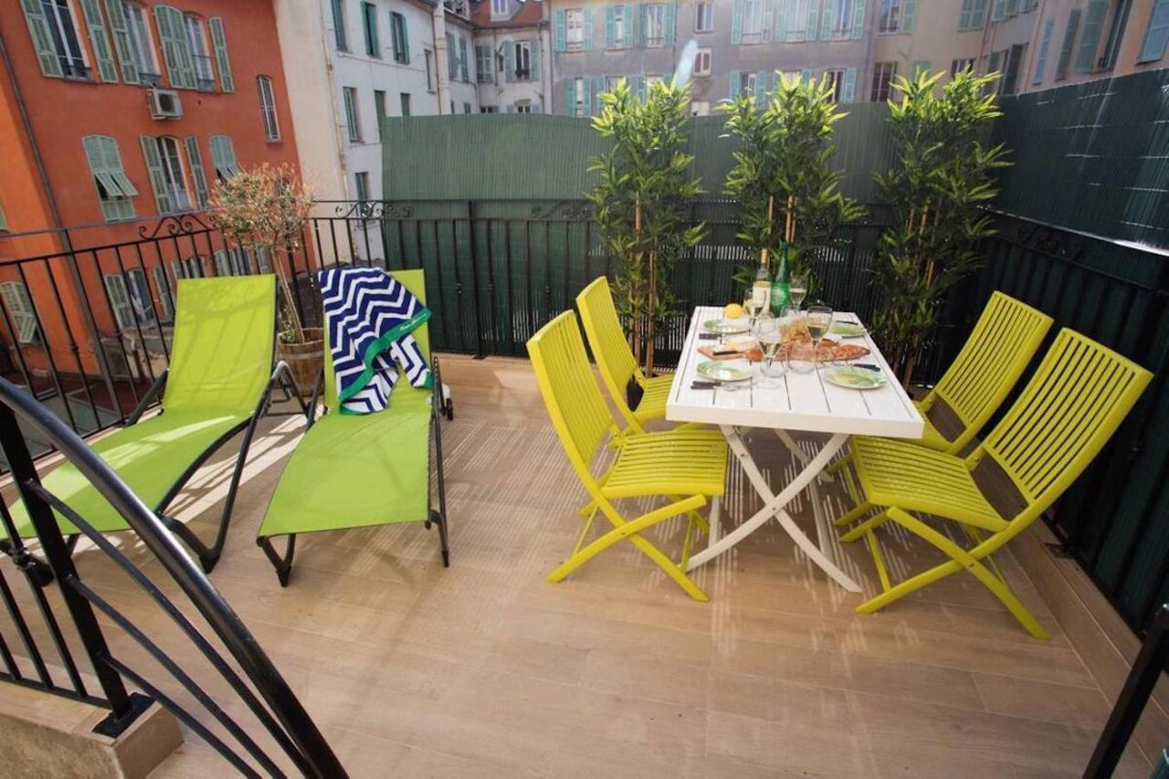 F2 Terrasse, Moderne, Hyper Centre, Clim, Ascenseur- Dubouchage Apartment Ница Екстериор снимка
