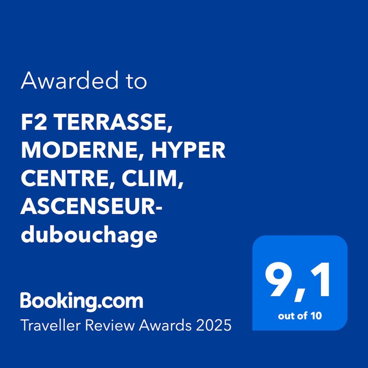 F2 Terrasse, Moderne, Hyper Centre, Clim, Ascenseur- Dubouchage Apartment Ница Екстериор снимка